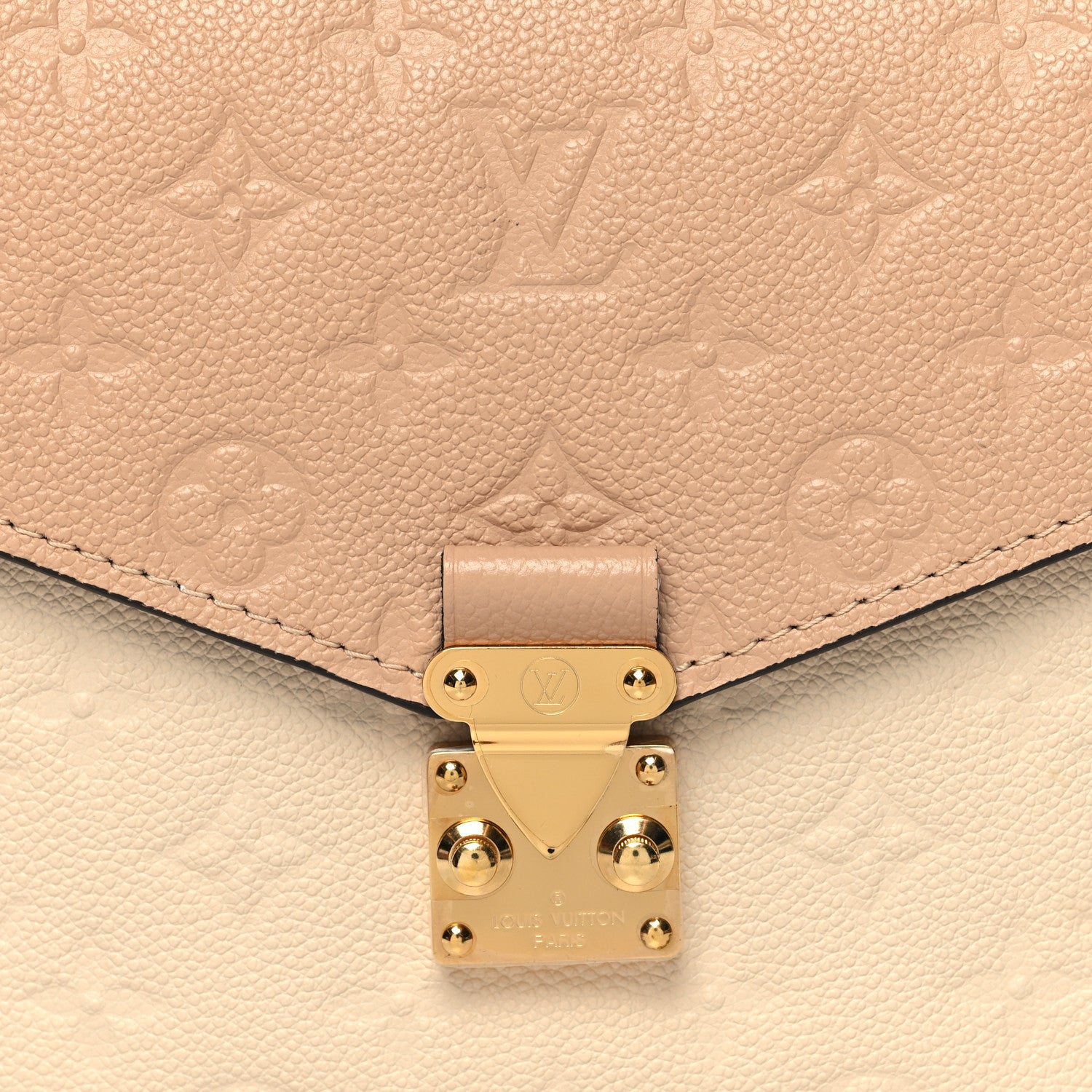Louis Vuitton Empreinte Pochette Metis Beige Rose Creme 9 of 11