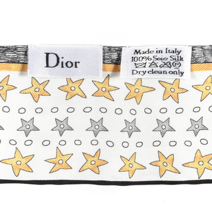 Christian Dior Silk L'Etoile Mitzah Scarf 3 of 3