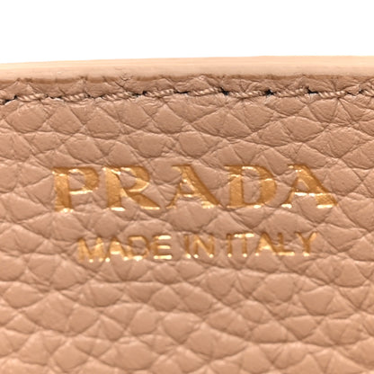 Prada Vitello Daino Metal Chain Wallet Cammeo 6 of 16