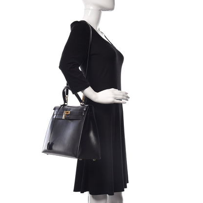 Hermes Box Kelly Sellier 35 Black 2 of 44