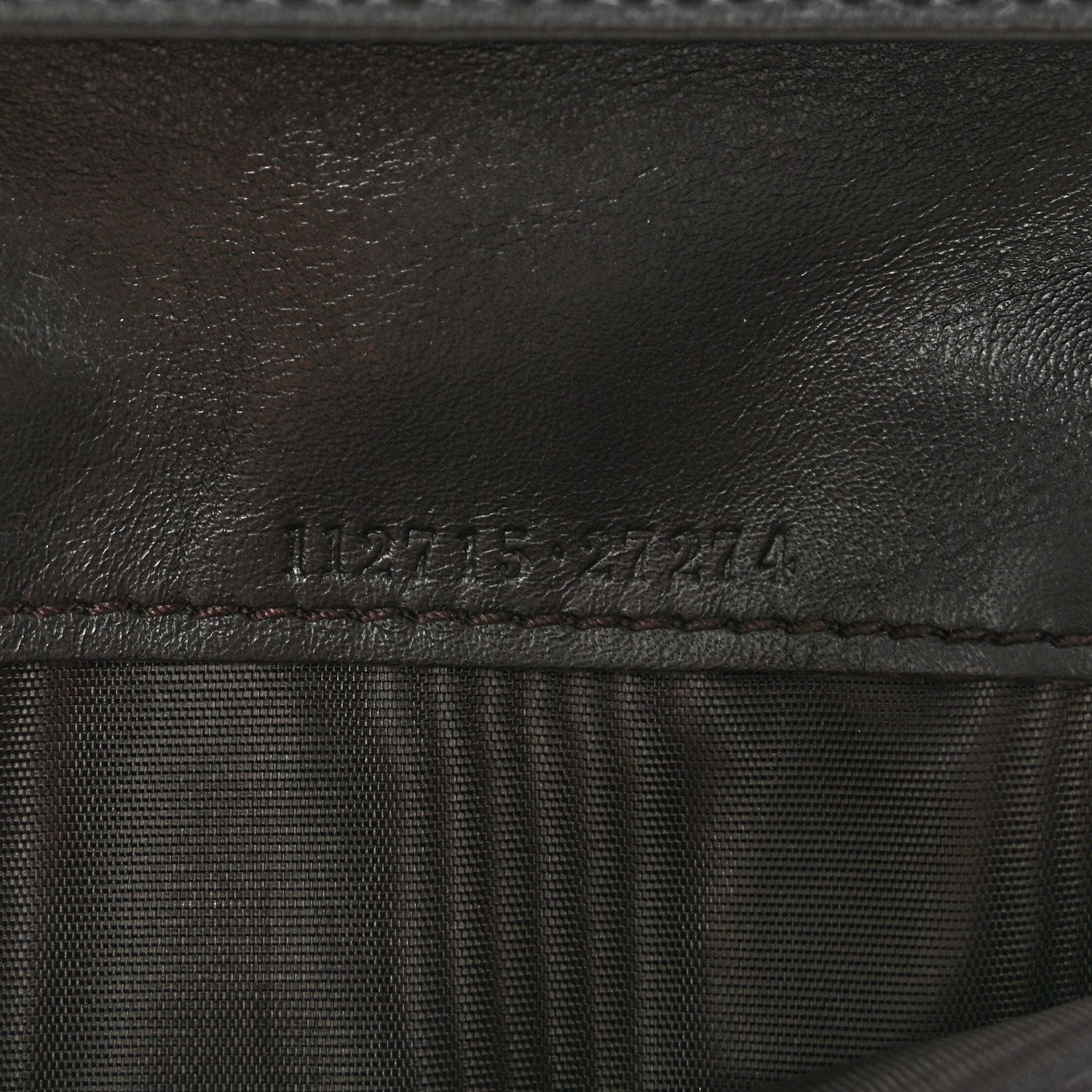 Gucci Guccissima Margaux Calfskin Metal Bar Continental Flap Wallet Black 8 of 13