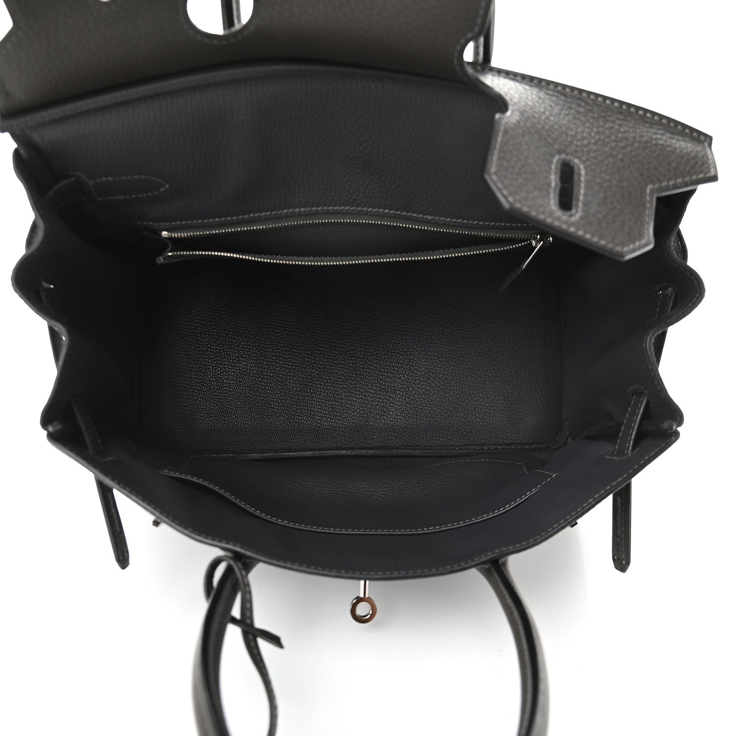 Hermes Taurillon Clemence Birkin 30 Graphite 5 of 9