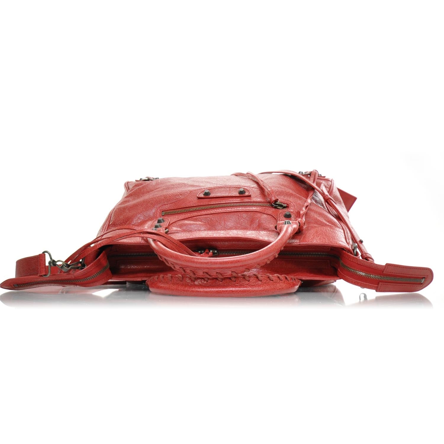 Balenciaga Agneau Classic Hardware Velo Coquelicot 6 of 12