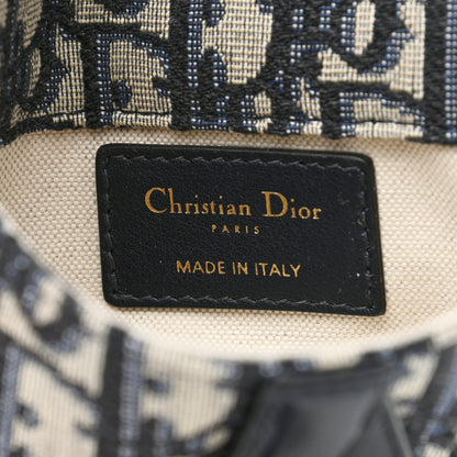 Christian Dior Oblique Saddle Belt Pouch Blue 7 of 7