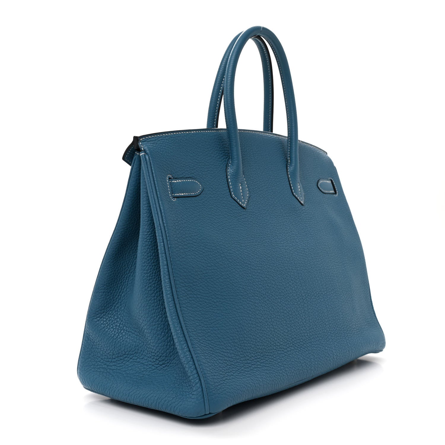 Hermes Togo Birkin 35 Blue Jean 3 of 13