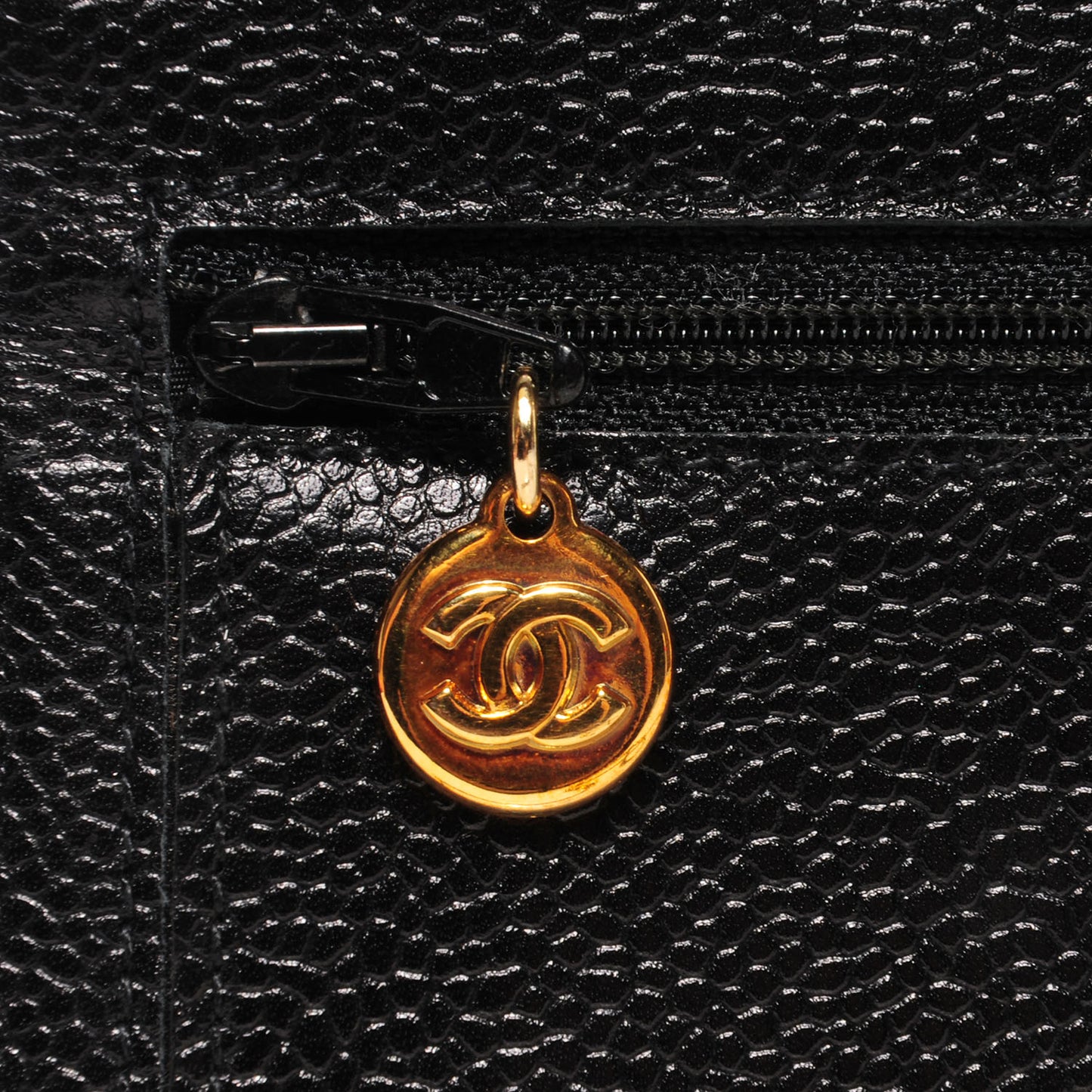 Caviar Timeless CC Wallet on Chain WOC Black