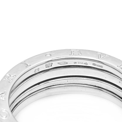 Bulgari 18K White Gold B.Zero1 Three-Band Ring 65 11 5 of 5
