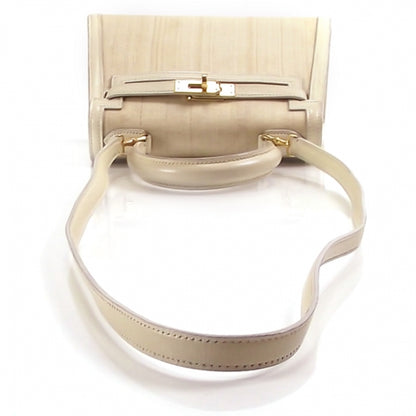 Hermes Toile Mini Kelly Tan 7 of 12