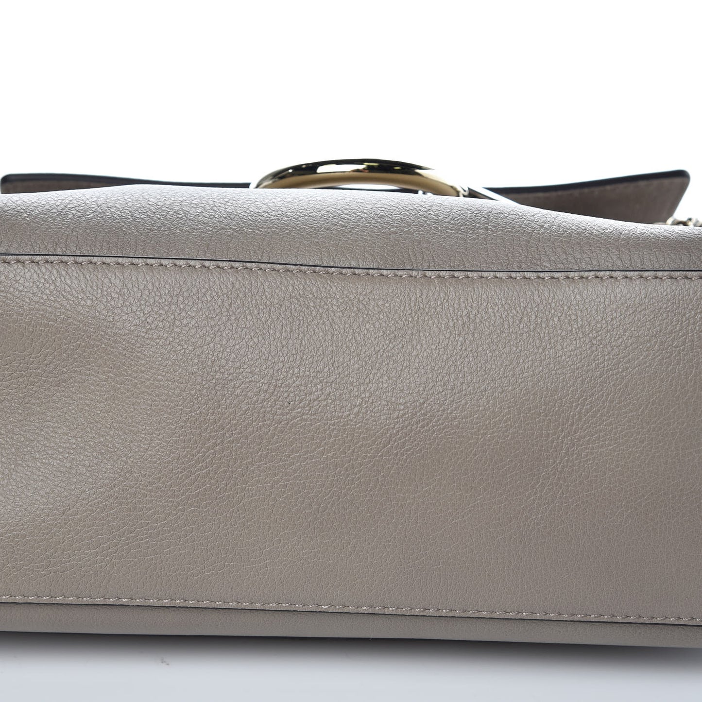 Calfskin Small Faye Day Shoulder Bag Motty Grey