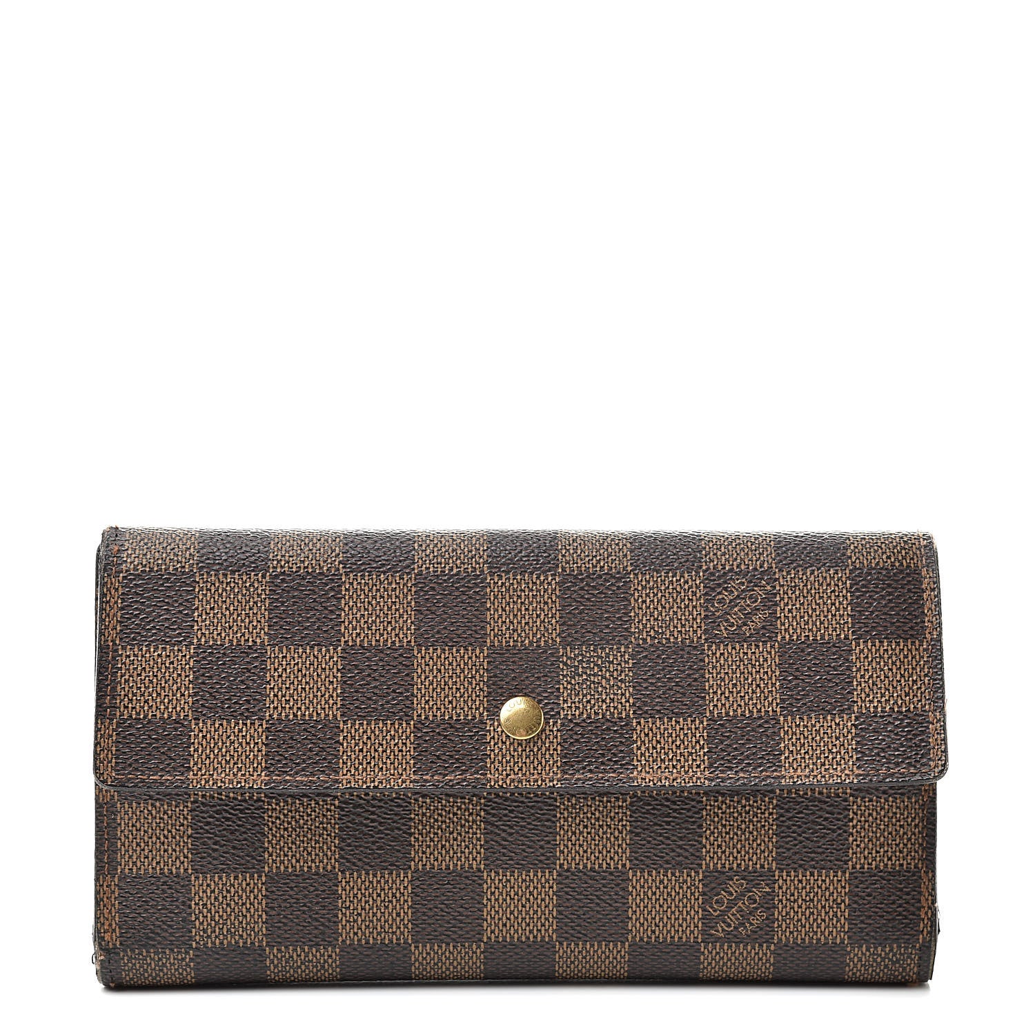 Louis Vuitton Damier Ebene Porte Tresor International Wallet 1 of 18