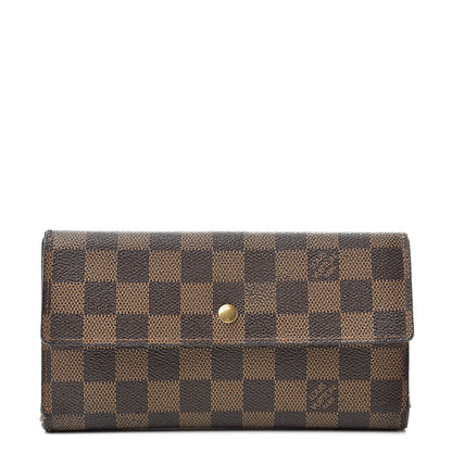 Louis Vuitton Damier Ebene Porte Tresor International Wallet 1 of 18