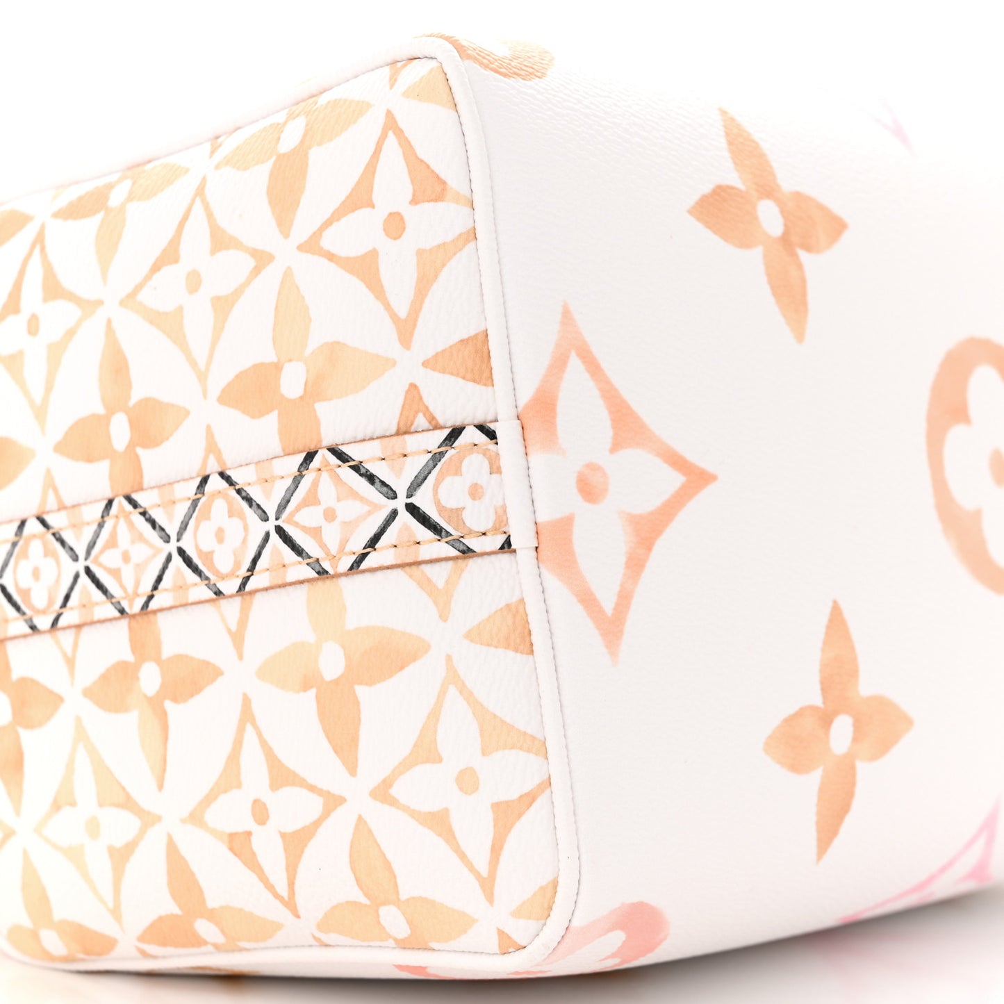 Monogram Giant By The Pool 2.0 Speedy Bandouliere 25 Beige