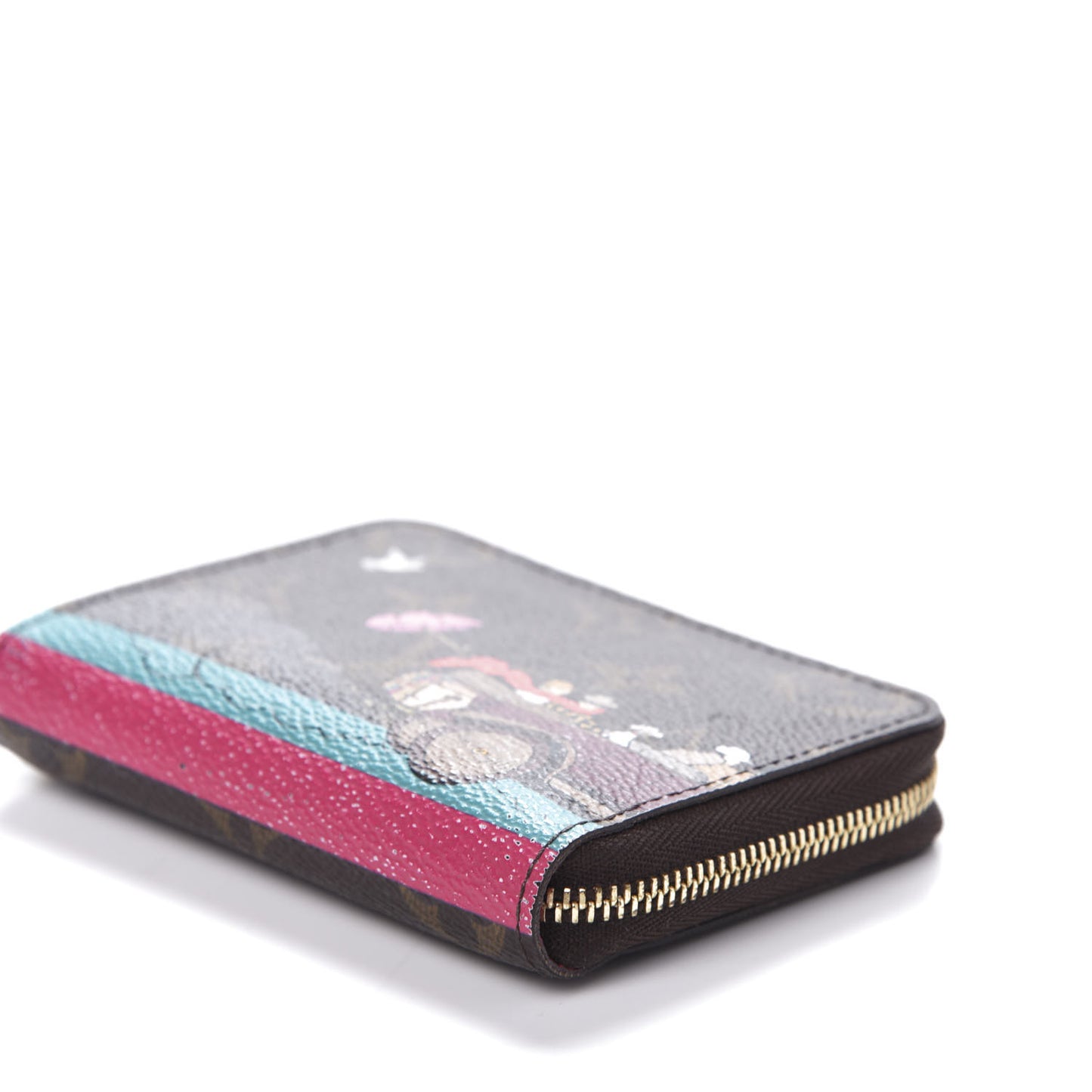Monogram 2015 Christmas Animation Zippy Coin Purse