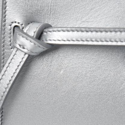 Celine Laminated Calfskin Nano Belt Bag Silver 7 of 7