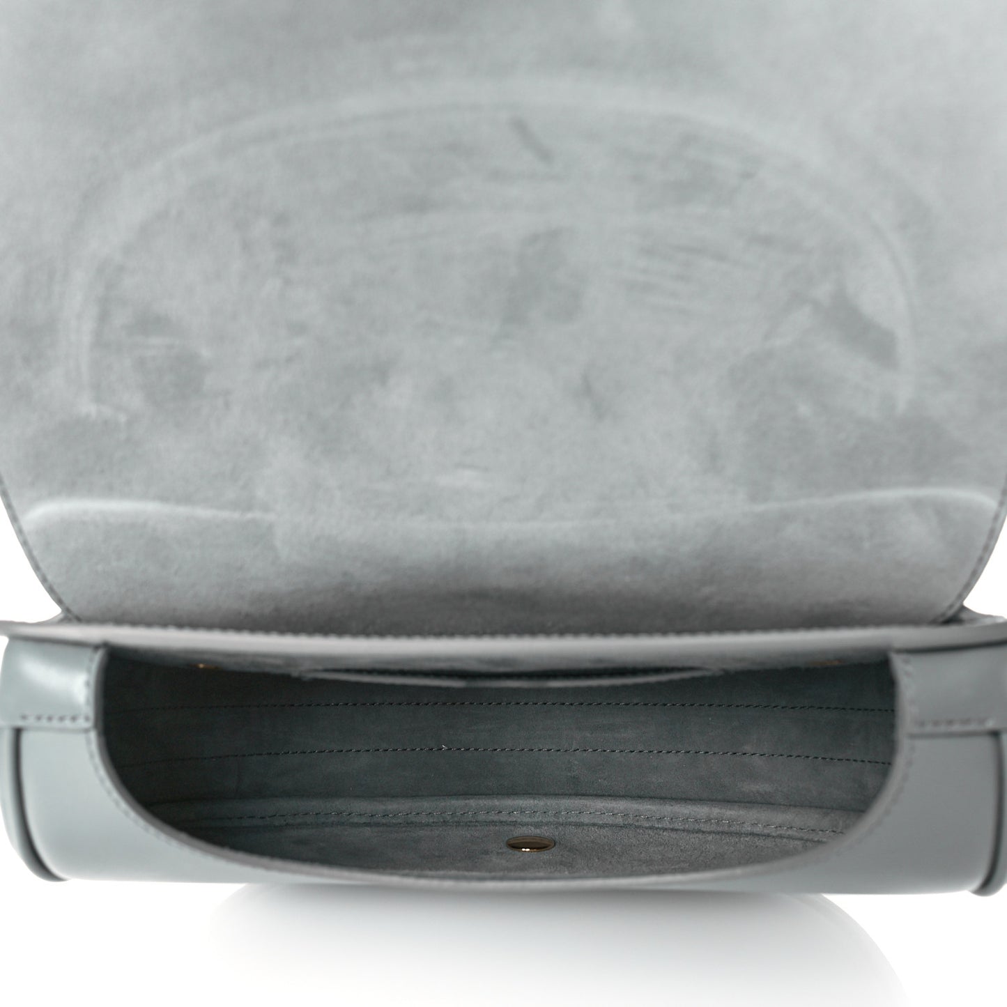 Box Calfskin Medium Bobby Flap Gray
