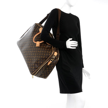 Louis Vuitton Monogram Alize 2 Compartment Luggage Travel Bag 2 of 9