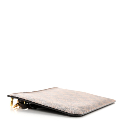 Louis Vuitton Damier Ebene Neverfull MM GM Pochette Rose Ballerine 4 of 20