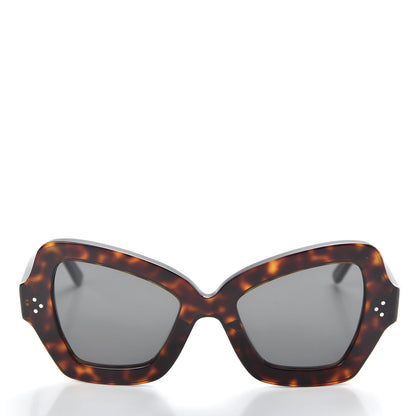 Celine Acetate Butterfly Sunglasses CL 40067I Red Havana Smoke 2 of 6