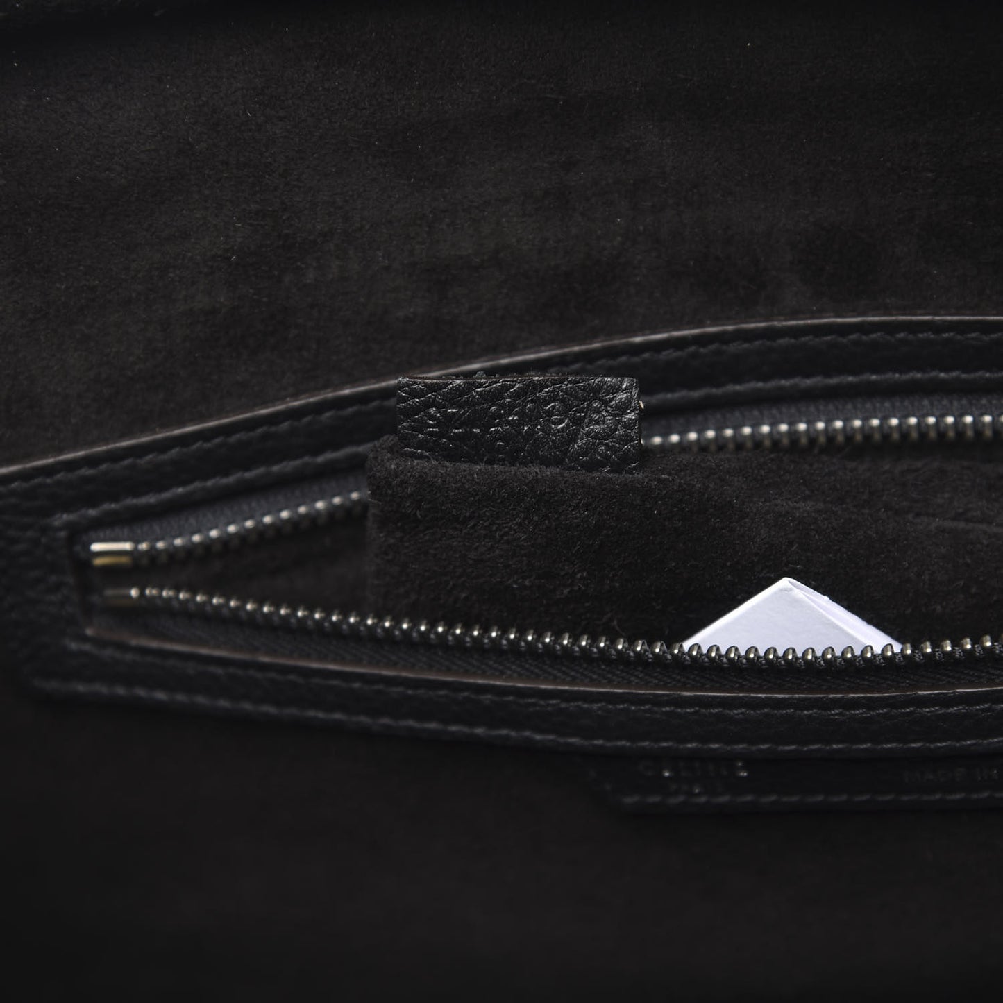 Smooth Calfskin Mini Luggage Black