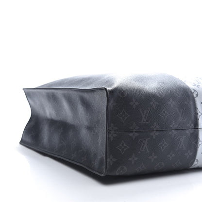 Louis Vuitton Monogram Eclipse Split Tote 7 of 9
