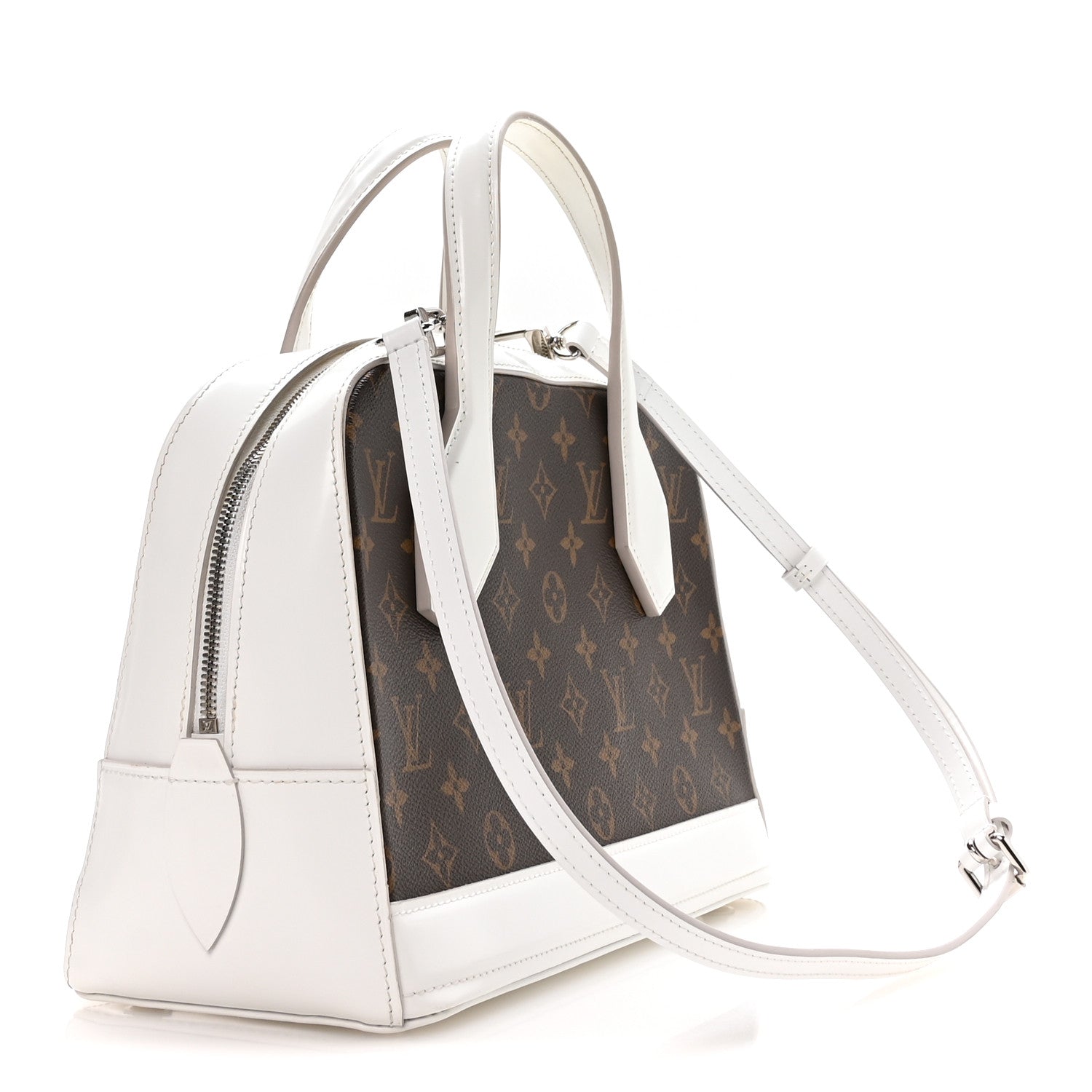 Louis Vuitton Monogram Dora PM White 3 of 10