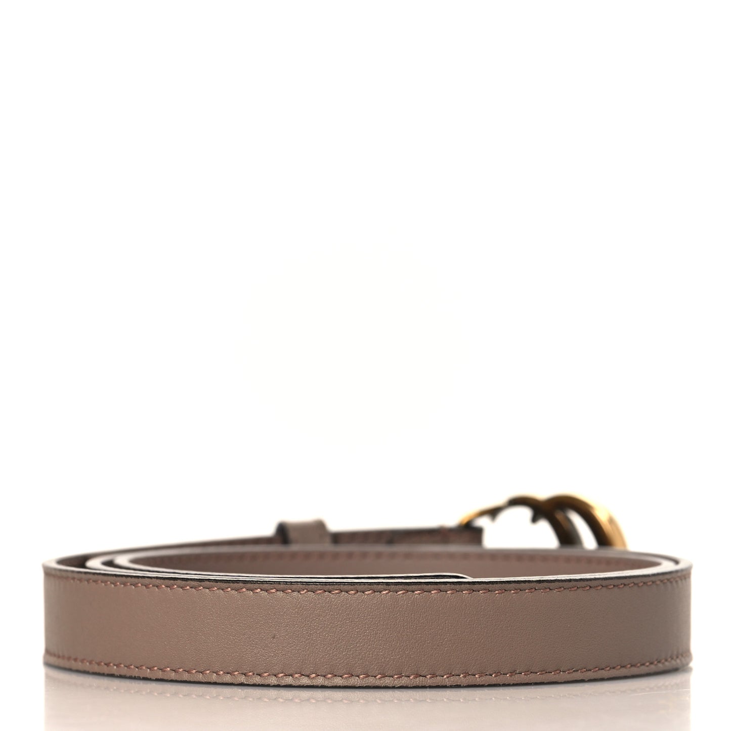 Calfskin Double G 20mm Belt 80 32 Porcelain Rose