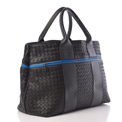Bottega Veneta Nappa Intrecciato Stripe Tote 3 of 11