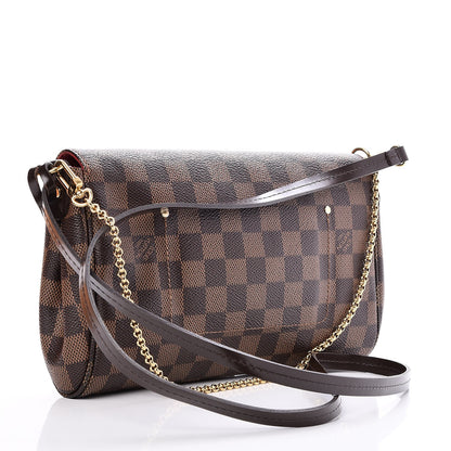 Louis Vuitton Damier Ebene Favorite MM 3 of 9