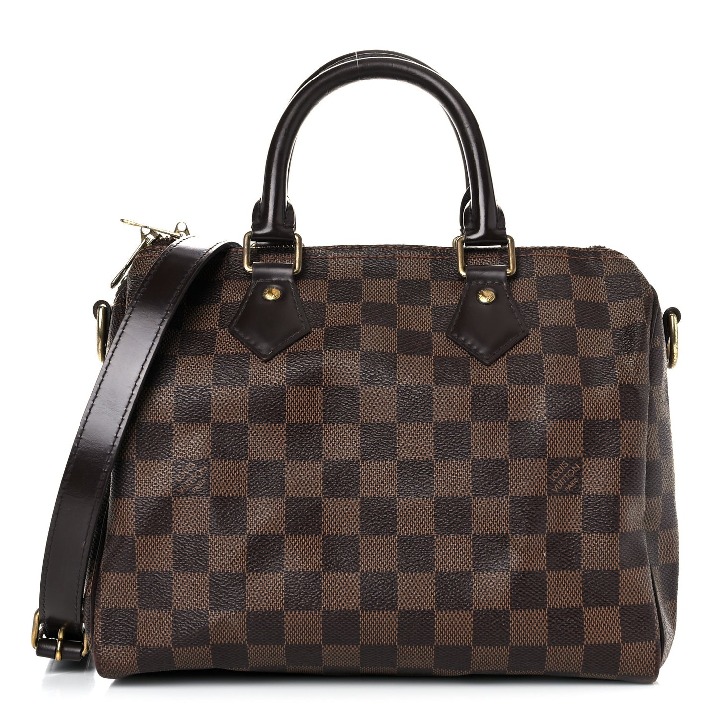 Damier Ebene Speedy Bandouliere 25
