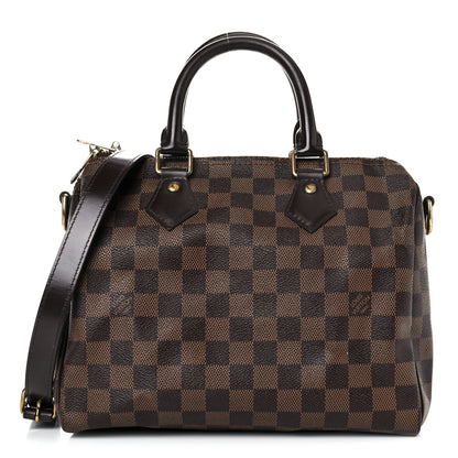 Louis Vuitton Damier Ebene Speedy Bandouliere 25 1 of 28