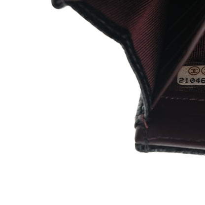 Chanel Caviar Quilted Large Gusset Flap Wallet Black 8 of 8