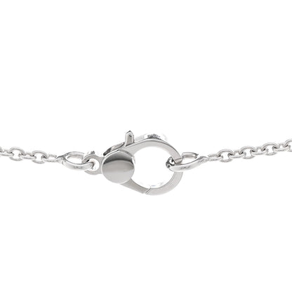 Hermes 18K White Gold Diamond Finesse Pendant Necklace 4 of 6