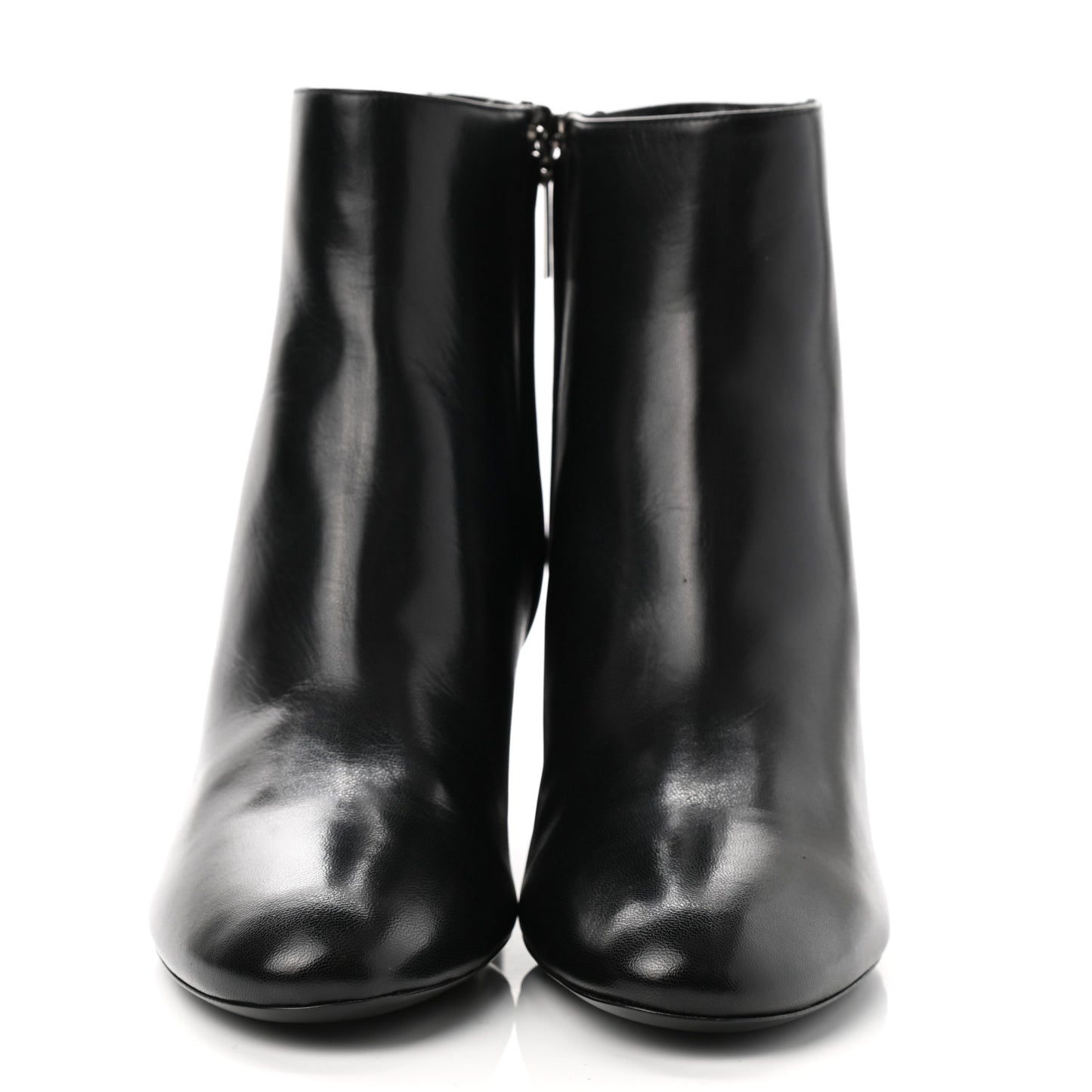Nappa Vendome Loulou Ankle Zip Boot 40.5 Black