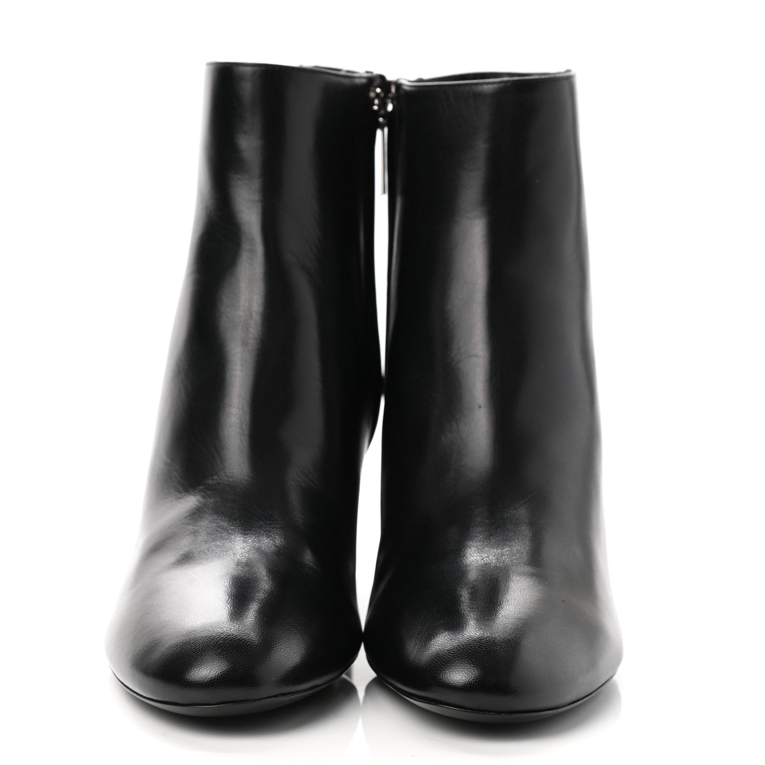 Saint Laurent Nappa Vendome Loulou Ankle Zip Boot 40.5 Black 2 of 10