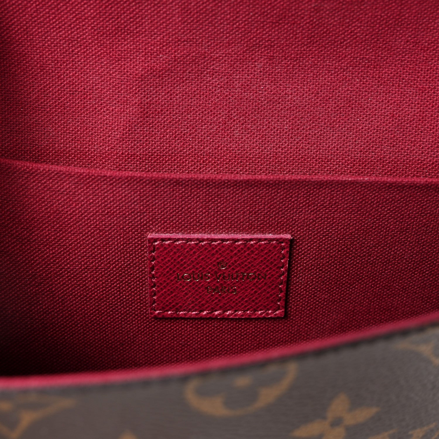 Louis Vuitton Monogram Pochette Felicie Chain Wallet Fuchsia 7 of 11