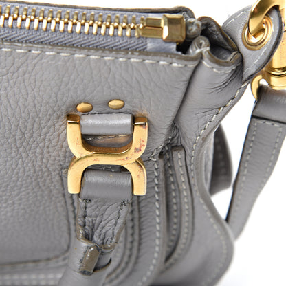 Chloe Calfskin Mini Marcie Satchel Cashmere Grey 18 of 22