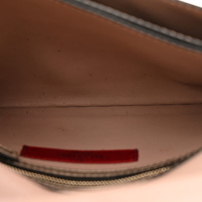 Valentino Garavani Metallic Nappa Rockstud Wristlet Clutch  Gold 5 of 12