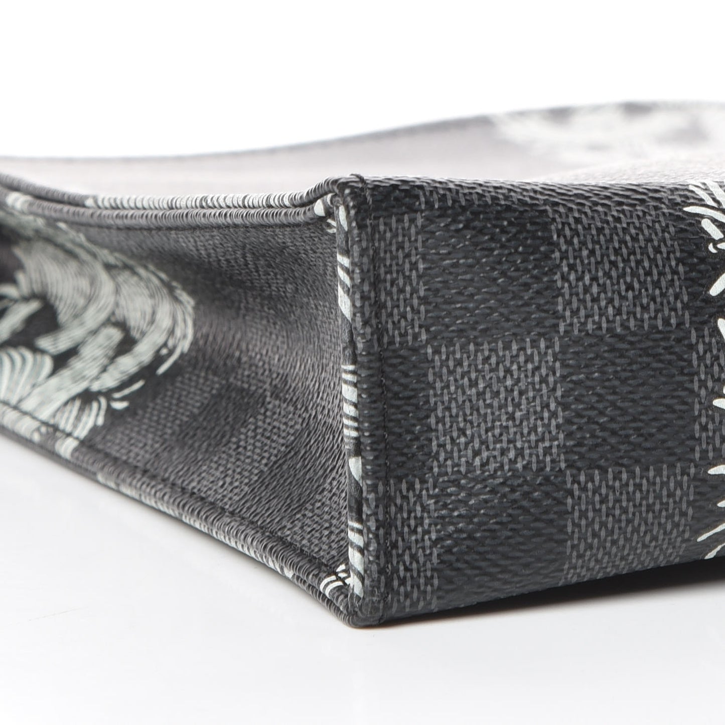 Damier Graphite Rope Pochette Voyage White