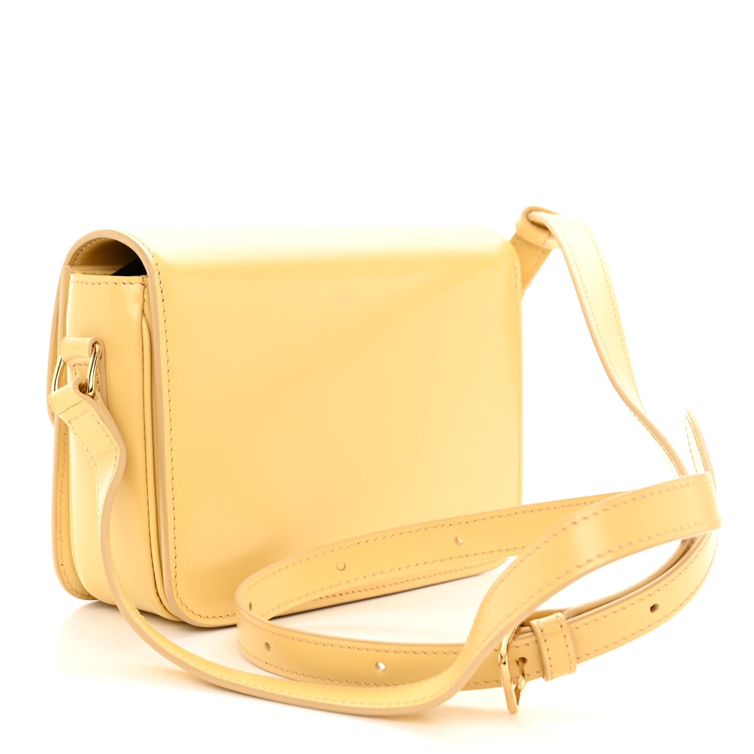 Celine Shiny Calfskin Teen Triomphe Pollen 3 of 9