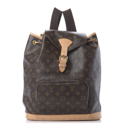 Louis Vuitton Monogram Montsouris GM Backpack 1 of 13