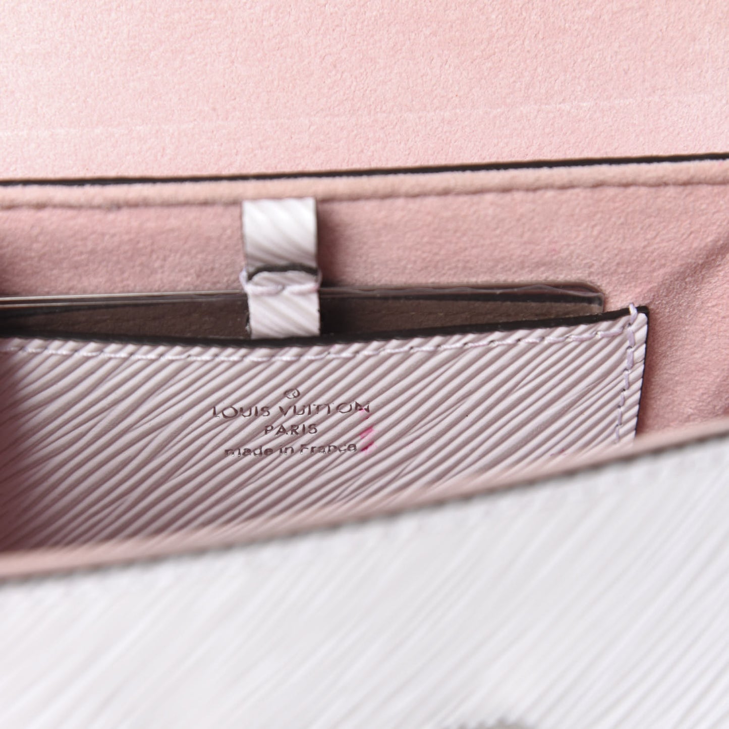 Epi Twist Shoulder Bag Mini White