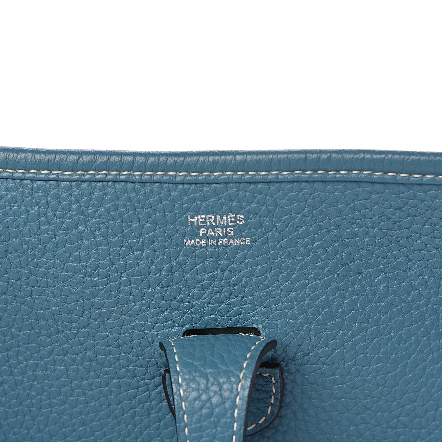 Taurillon Clemence Evelyne III PM Blue Jean