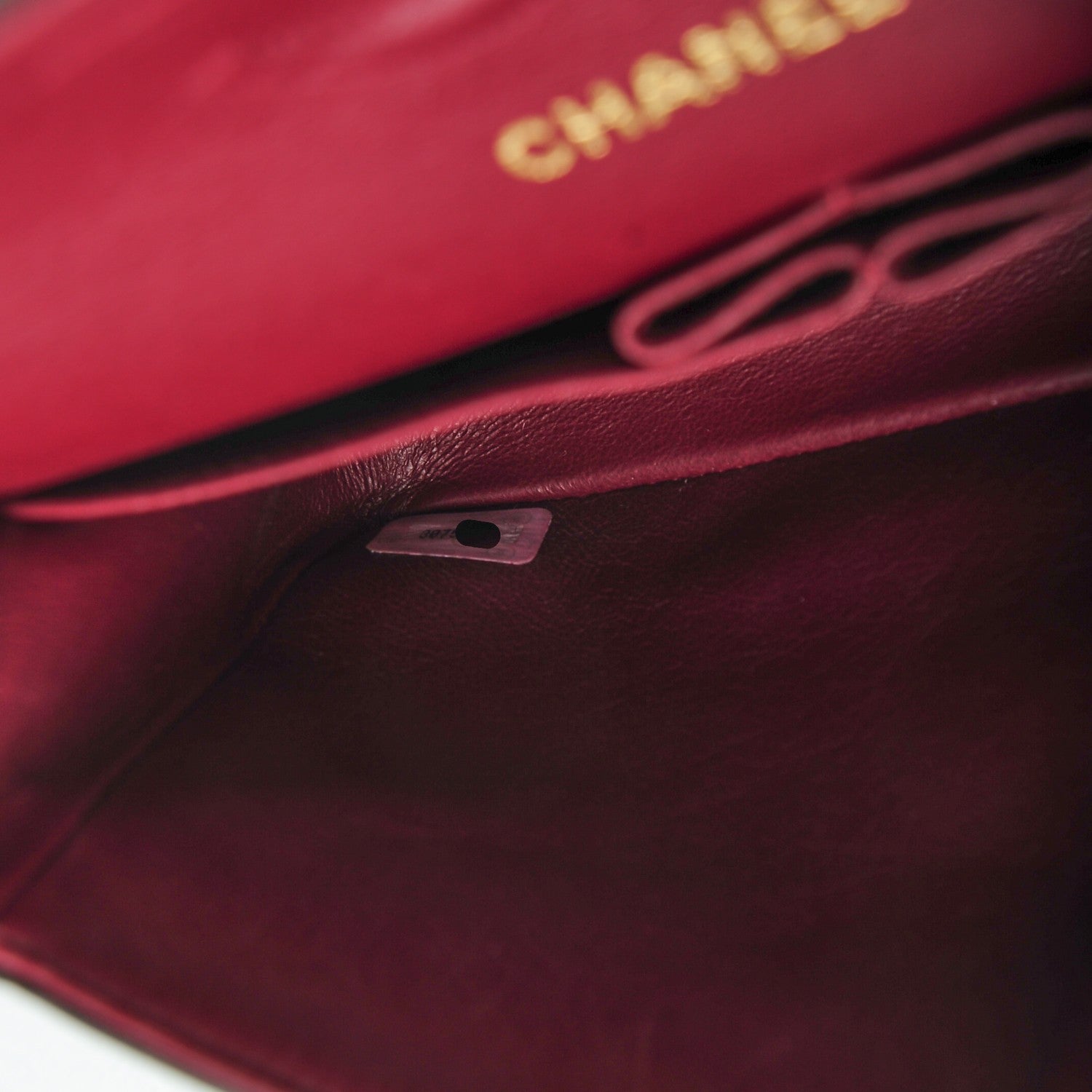 Chanel Lambskin Quilted Small Double Flap Dark Brown 8 of 8