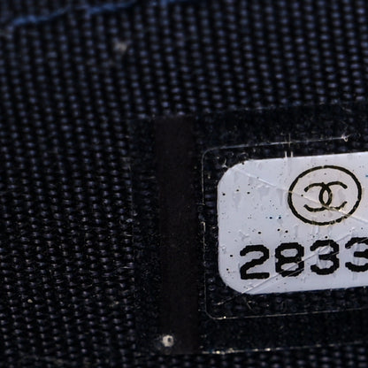 Chanel Lambskin Quilted Trendy CC Wallet On Chain WOC Navy 8 of 14