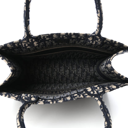 Christian Dior Oblique Medium Book Tote Blue Multicolor 5 of 9