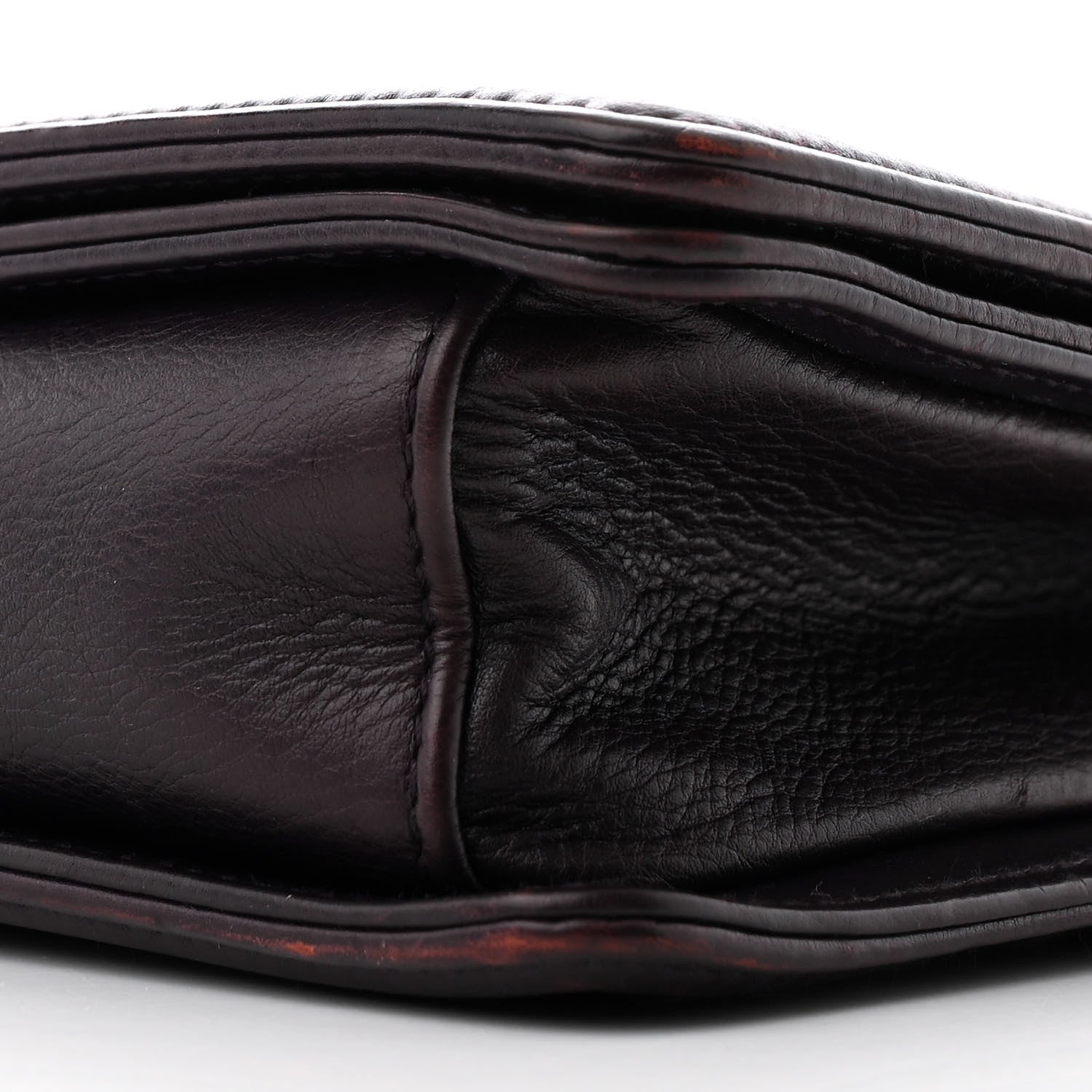 Chanel Calfskin Crystal Embossed Medium Boy Flap Plum 10 of 10