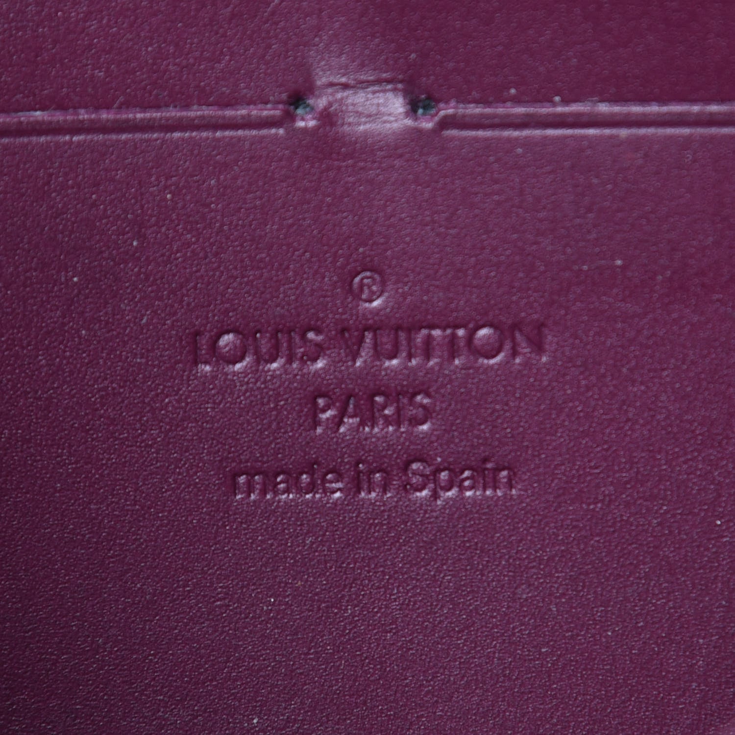 Louis Vuitton Vernis Zippy Wallet Violet 4 of 7