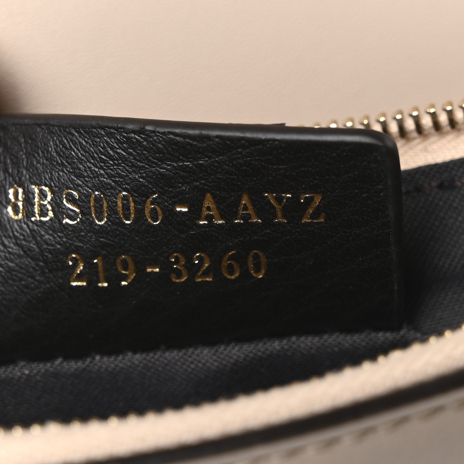 Fendi Vitello King Tamponato Logo Embossed Medium Wallet On Chain Poudre 7 of 10