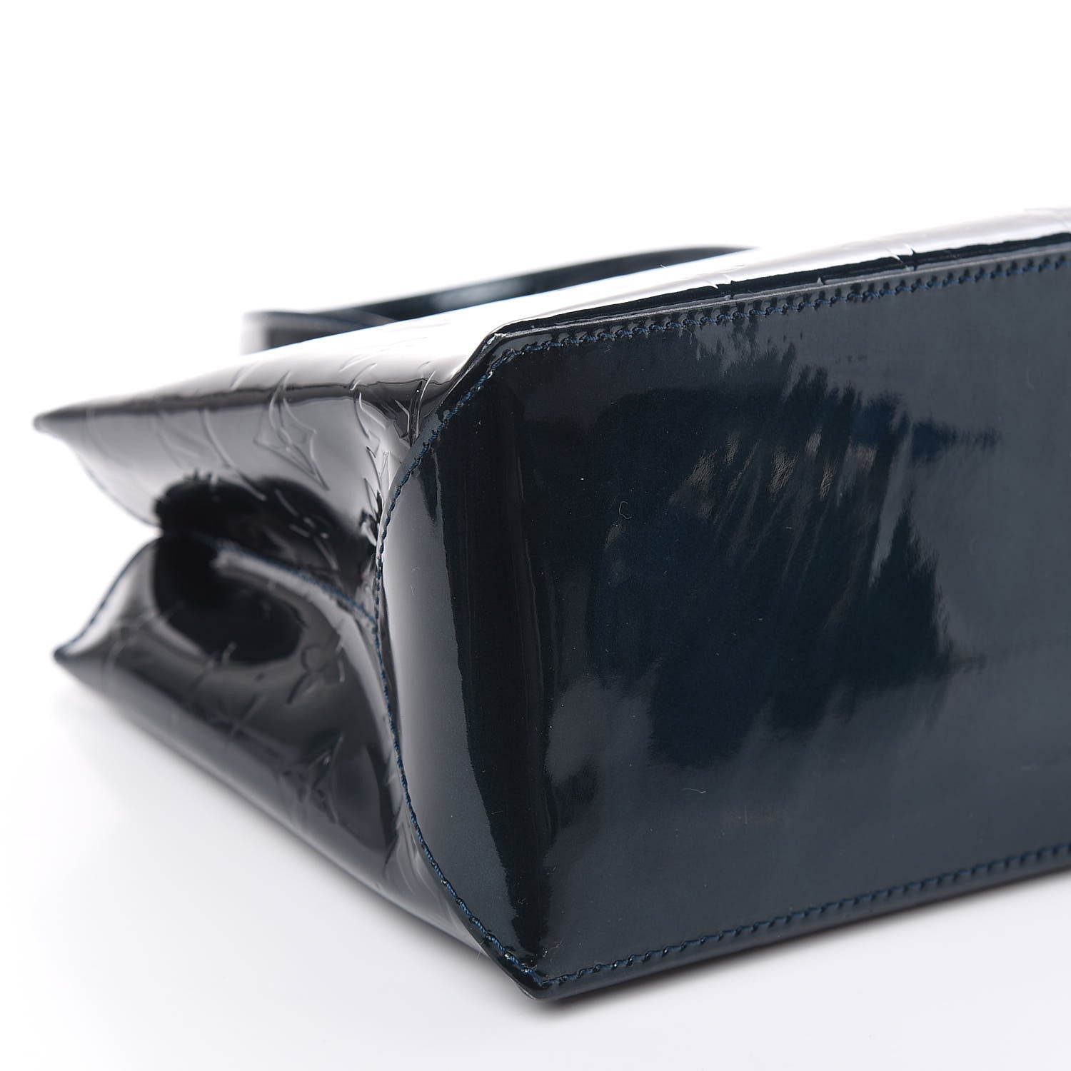 Louis Vuitton Vernis Wilshire PM Blue Nuit 7 of 8