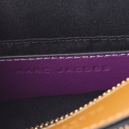 Marc Jacobs Saffino Small Snapshot Camera Bag Purple Gold 7 of 12